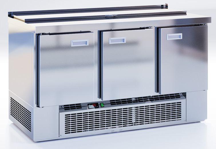 Холодильный стол Cryspi СШС-0,3-1500 SDSBS (1/3)
