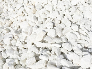 Щебень белый мрамор (фр. 10-20 мм.) 1 тонна, фото 2