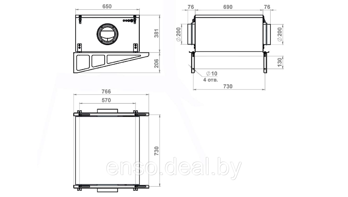 Вентиляционные установки для квартиры Minibox.E-1050 - фото 2 - id-p90227126