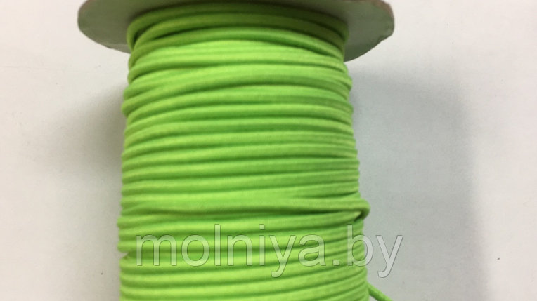 Шнур-резинка 2 мм. №57 желто-зеленый, фото 2