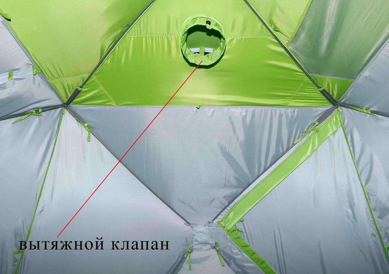 Палатка ЛОТОС Куб 3 Компакт Термо - фото 8 - id-p90237356