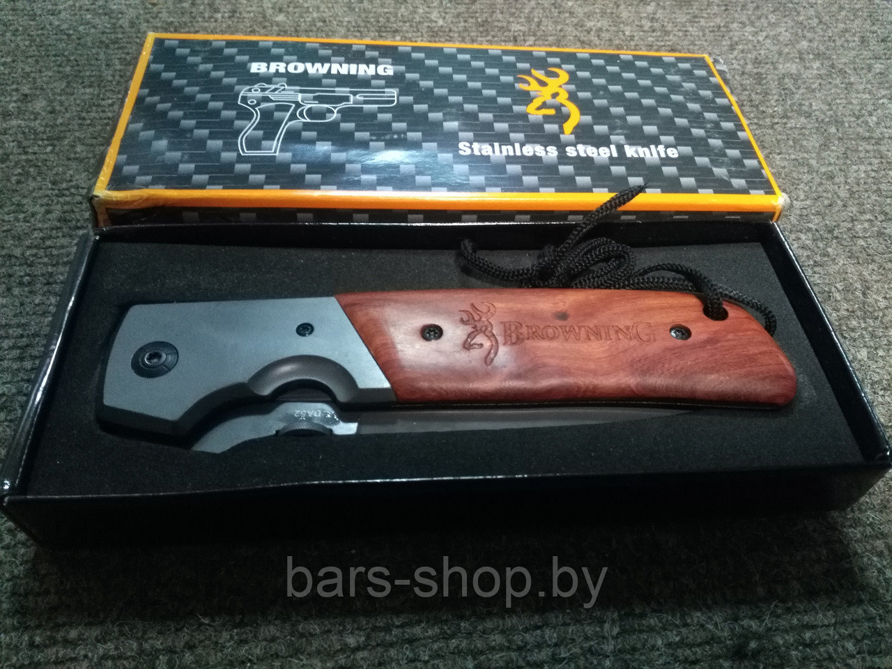 Походный складной нож Browning DA52 - фото 2 - id-p62583025