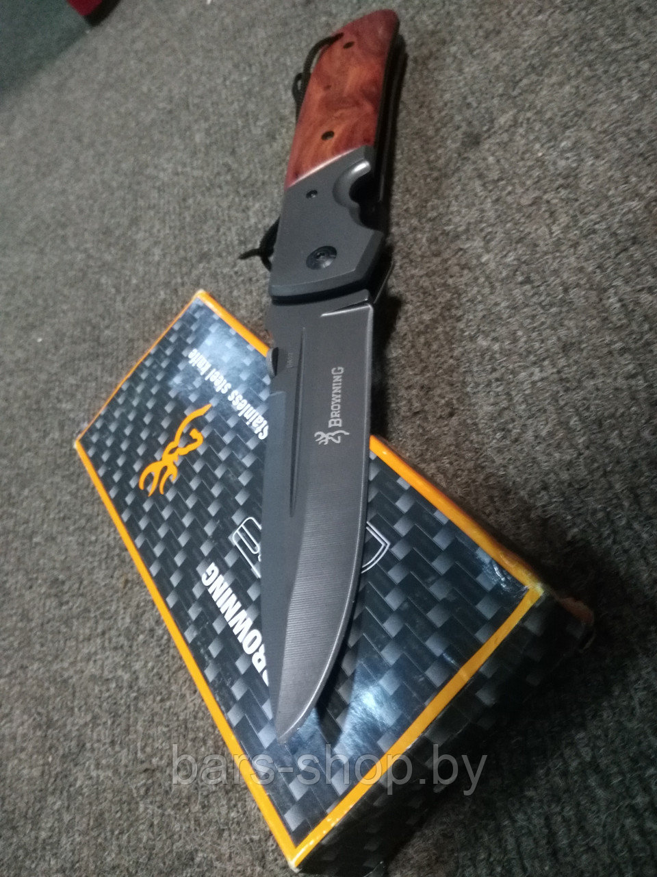 Походный складной нож Browning DA52 - фото 5 - id-p62583025