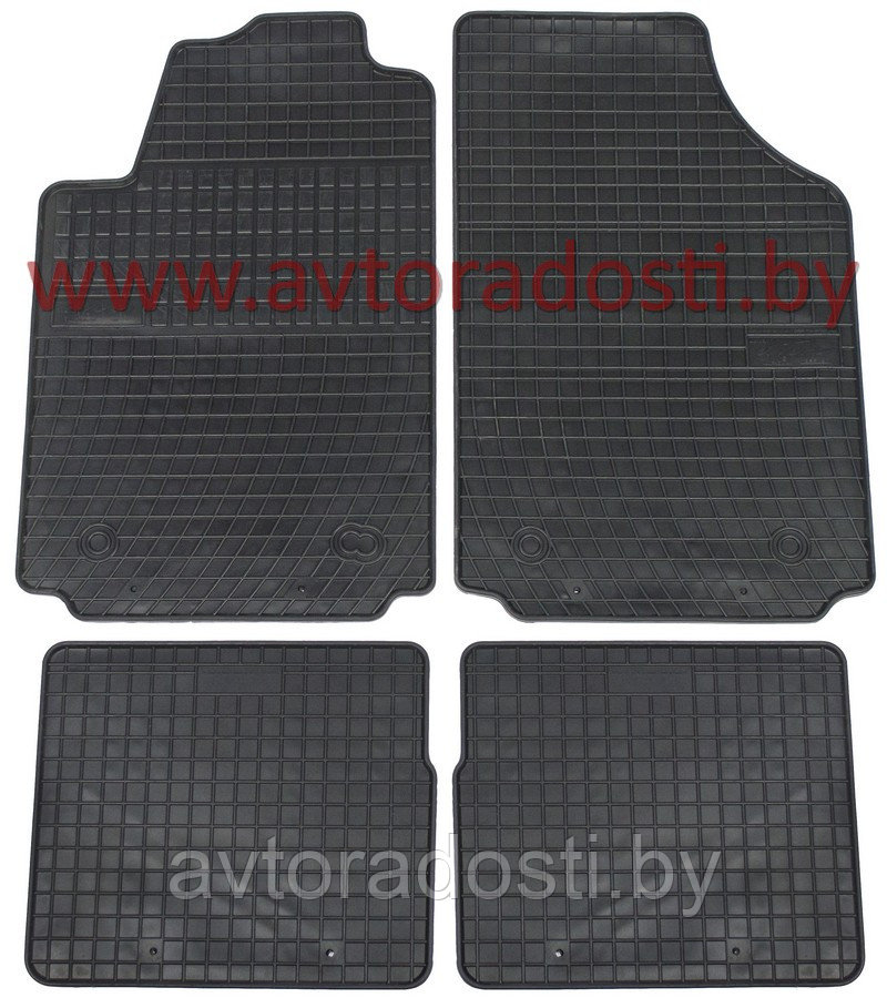 Коврики резиновые для Audi A2 (2000-2005) / Ауди А2 (Frogum) - фото 1 - id-p75782659