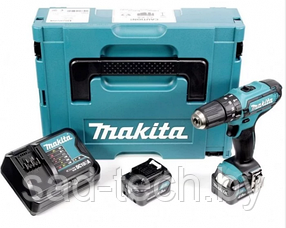 Аккум. ударная дрель-шуруповерт MAKITA HP 331 DWME в чем. (10.8 В, 2 акк., 4.0 А/ч Li-Ion, 2 скор., 30 Нм,