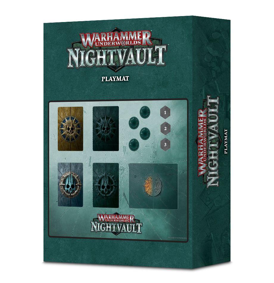 Warhammer Underworlds: Nightvault - Игровой Мат / Playmat (арт. 110-40) - фото 1 - id-p90242867