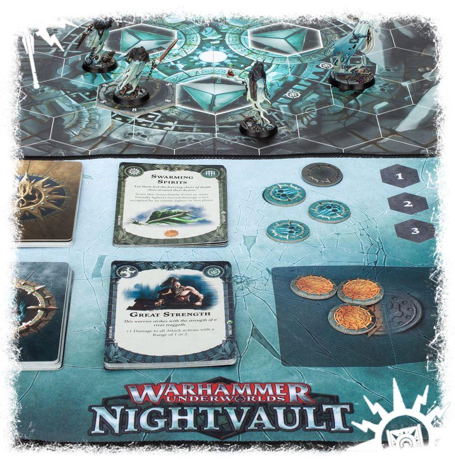 Warhammer Underworlds: Nightvault - Игровой Мат / Playmat (арт. 110-40) - фото 3 - id-p90242867