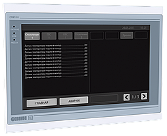 СПК110 контроллер с сенсорным экраном 10.2” для локальных систем