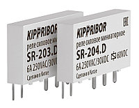 Интерфейсные промежуточные реле KIPPRIBOR в ультратонком корпусе серии SR