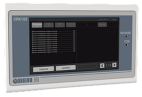 СПК105 контроллер с сенсорным экраном 4.3” для локальных систем