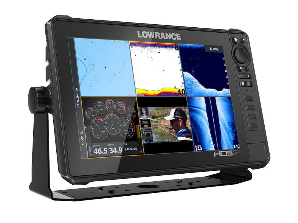 Эхолот Lowrance HDS-12 LIVE с датчиком ACTIVE IMAGING 3-В-1+ Карты Беларуси - фото 2 - id-p90268788