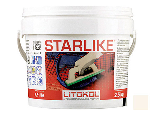 Эпоксидная фуга LITOCHROM STARLIKE C.220 Silver 1 кг
