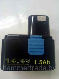A0088-1 Аккумулятор для шуруповерта Хитачи 14.4V, 1.5 Аh, Ni-Cd