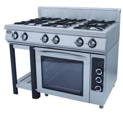 Плита газовая GRILL MASTER Ф6ПДГ/800 с электрической духовкой