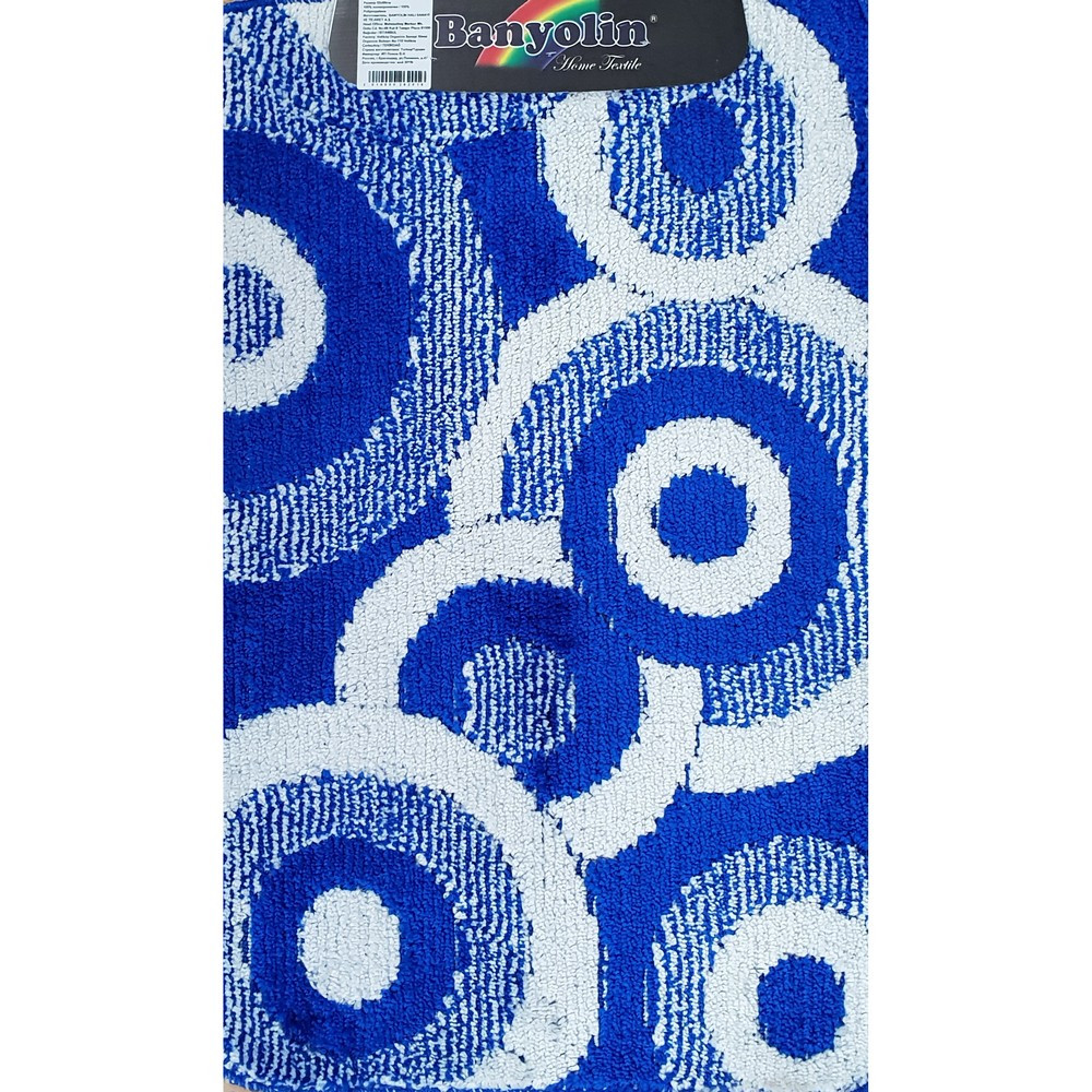 Коврик в ванную CLASSIC MULTI одинарный СИНИЙ