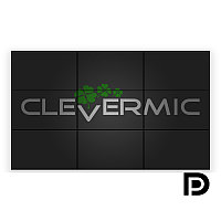 Видеостена 3x3 CleverMic W55-1.8 (FullHD 165")