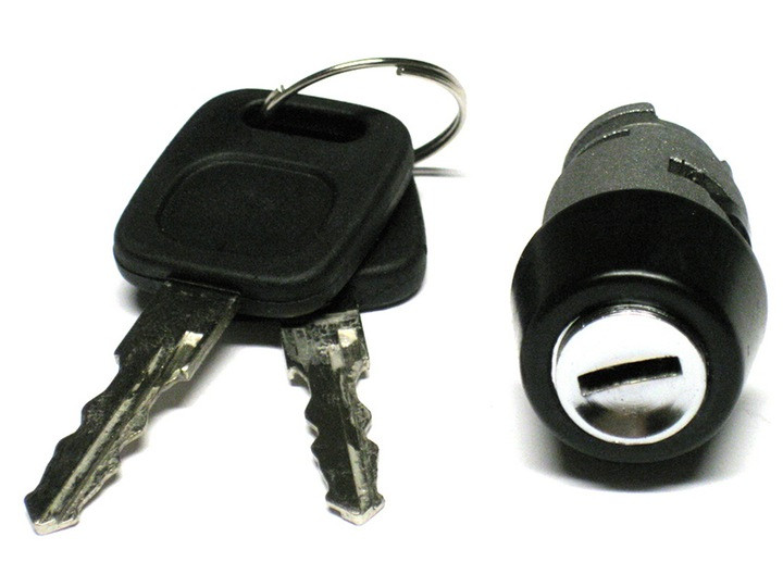 Замок зажигания Ауди 90 В3 с ключами Audi 90 B3 1986-91г. - фото 1 - id-p90283174