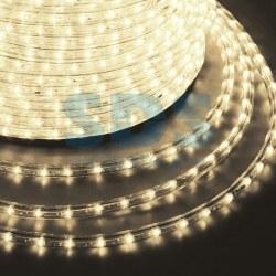Дюралайт LED, свечение с динамикой (3W), 24 LED/м, теплый белый, 14м