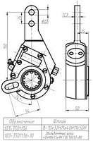 103-3501136-010 Рычаг тормоза регулировочный МАЗ-6430,ПАЗ мелкий шлиц ТАИМ