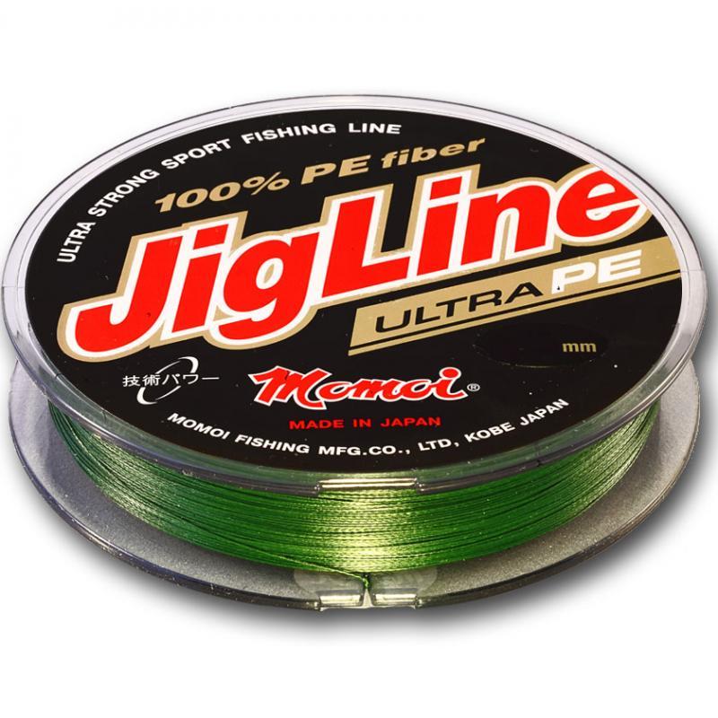 Шнур JigLine Ultra PE зеленый, 85 м. (Япония) - фото 1 - id-p90334900