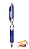 Ручка автоматическая гелевая Deli, 0.5 мм., синяя