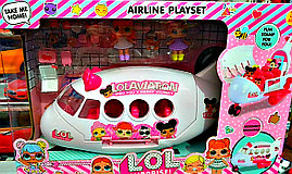 Самолет Лол lol с куклами