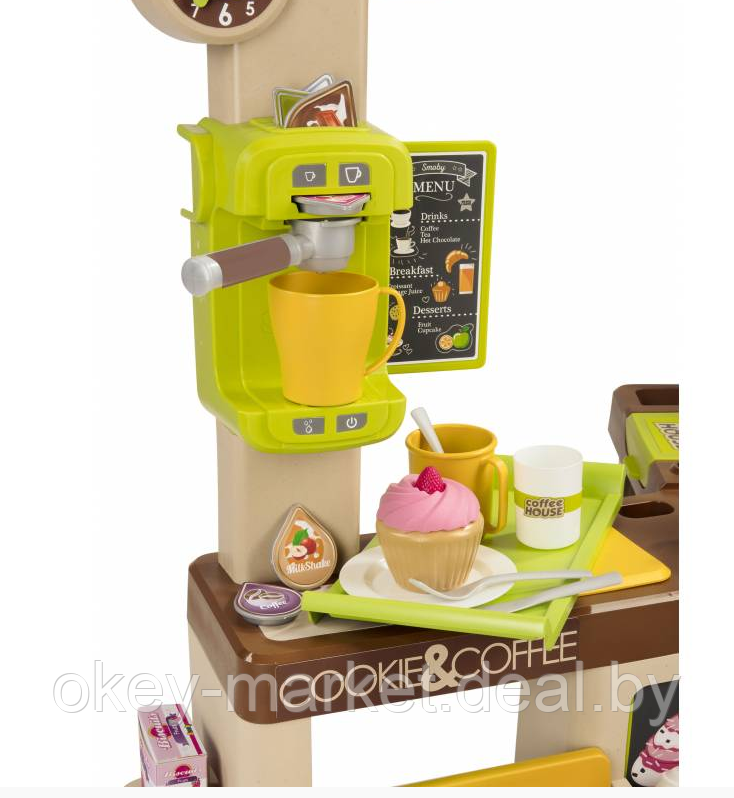 Интерактивная кофейня Coffee House Smoby 350232 - фото 3 - id-p90336967