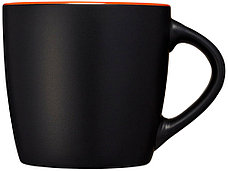 Керамическая чашка Riviera, черный/оранжевый, фото 3