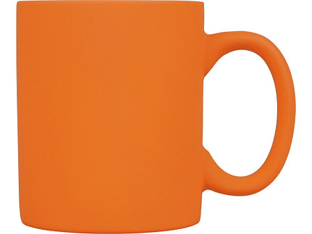 Кружка с покрытием soft-touch Barrel of a Gum, оранжевый, фото 2