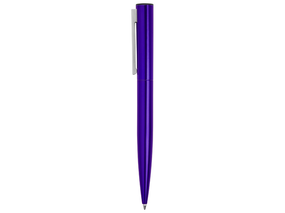 Ручка металлическая шариковая Icicle под полимерную наклейку, темно-синий - фото 3 - id-p90339719