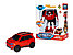 Робот-трансформер А, Tobot Red car (новое поколение), фото 3
