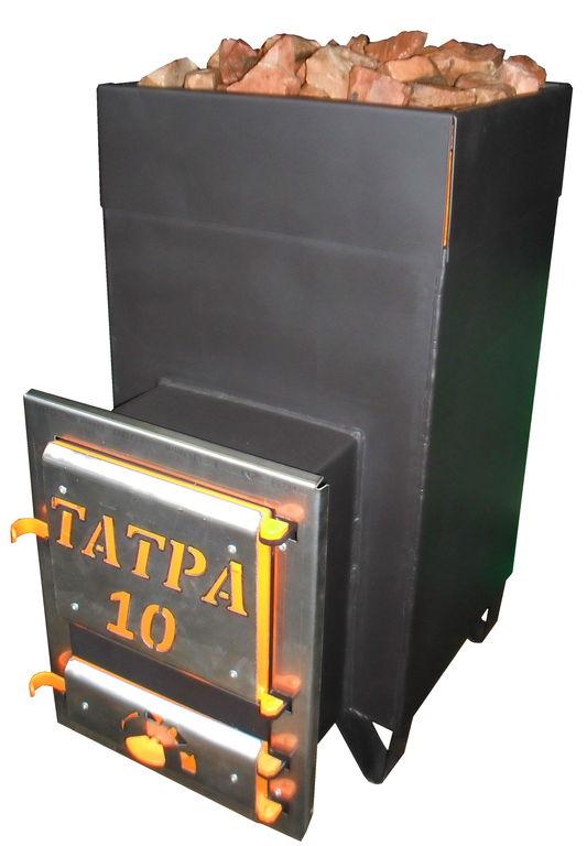 Печь для бани Татра 10 в комплекте с баком Tatra - фото 1 - id-p90363246