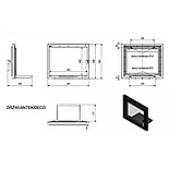 Дверь каминная для вставки ANTEK deco, фото 3