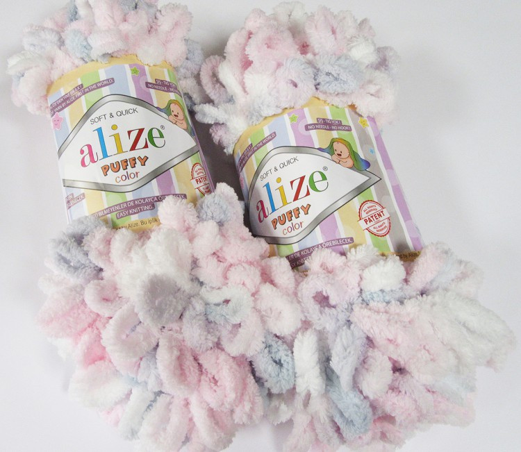 Alize Puffy Color цвет 5864 - фото 2 - id-p90392228