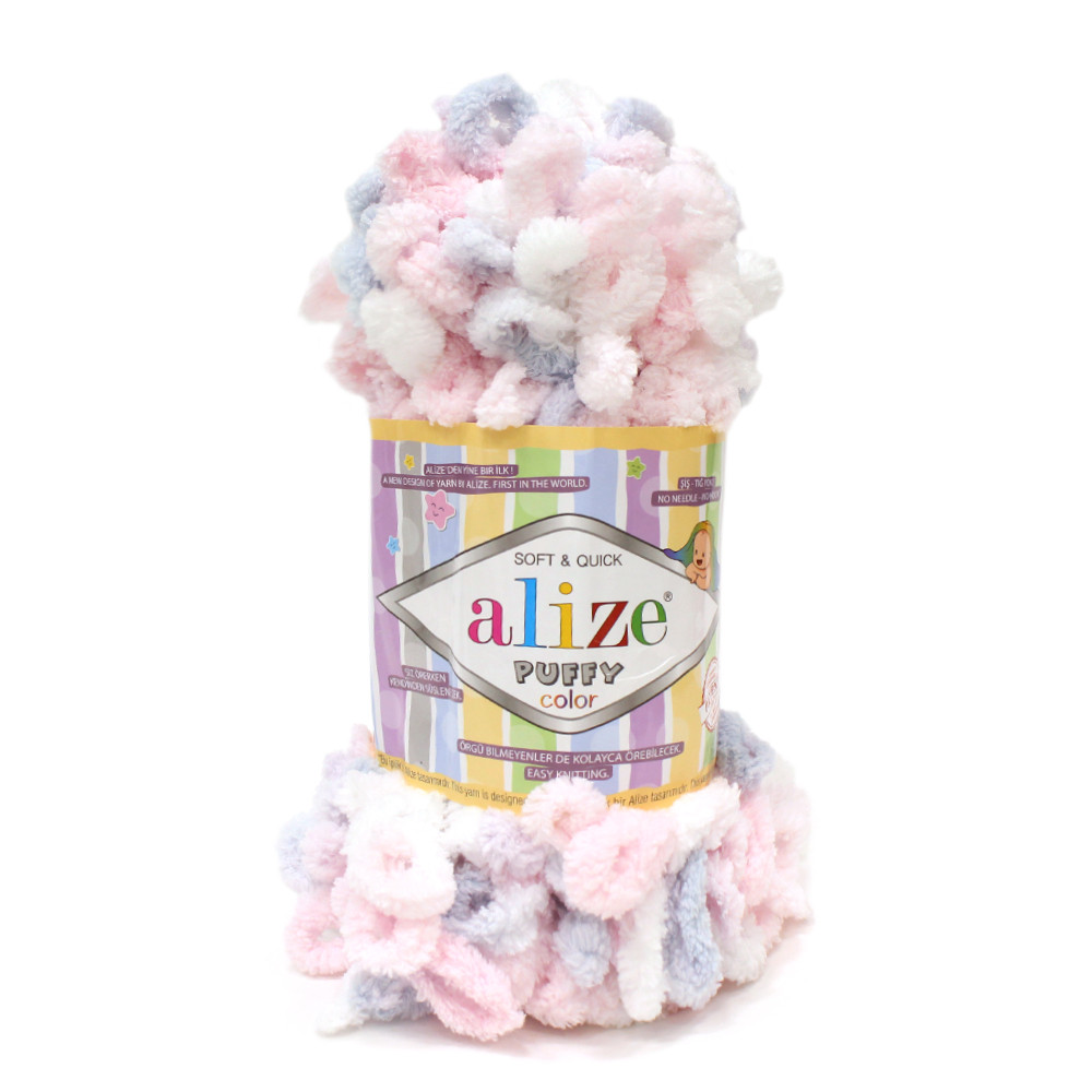 Alize Puffy Color цвет 5864 - фото 1 - id-p90392228