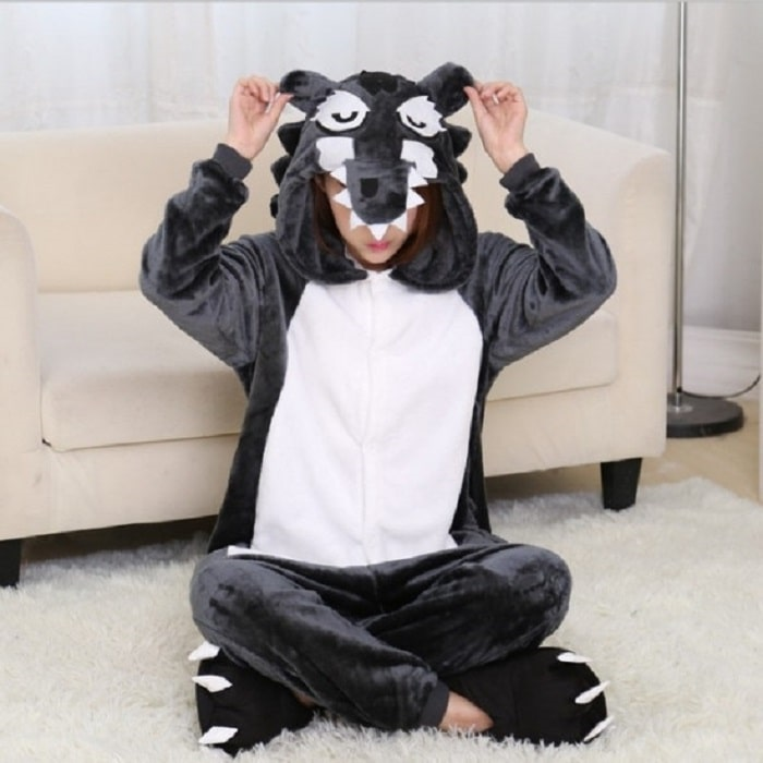 Пижама Кигуруми «Волк» - фото 1 - id-p90392384