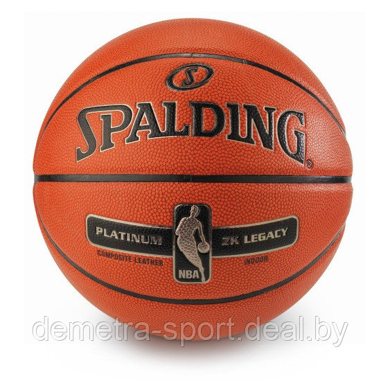 Баскетбольный мяч Spalding NBA Platinum ZK Legacy - фото 2 - id-p90392635