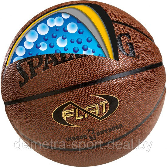 Баскетбольный мяч Spalding NBA Neverflat - фото 1 - id-p90398340