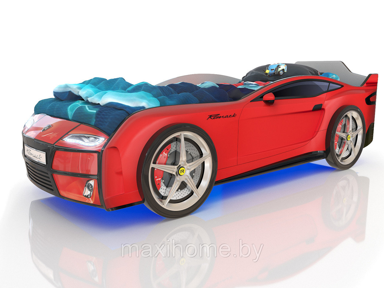 Кровать-машина Ferrari red (красный)