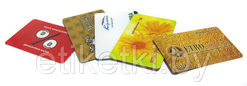 Карточки экспресс-оплаты на ламинированном картоне - фото 1 - id-p68696994