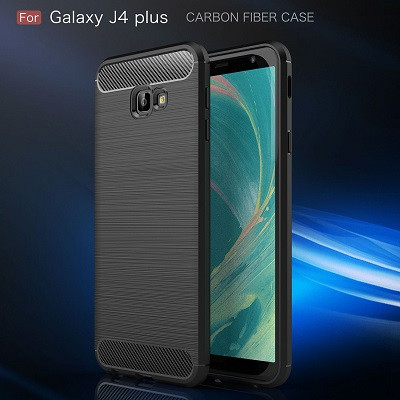Защитный чехол UniCase Carbon синий для Samsung Galaxy J6 Plus - фото 3 - id-p90405700