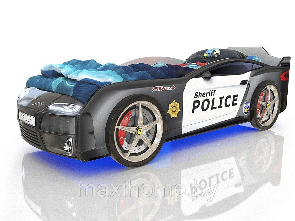 Кровать-машина Ferrari - полиция - фото 1 - id-p90423280