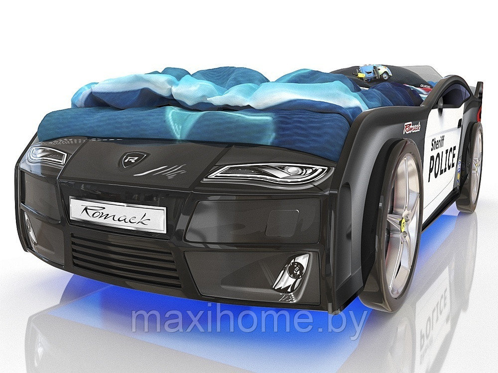 Кровать-машина Ferrari - полиция - фото 3 - id-p90423280