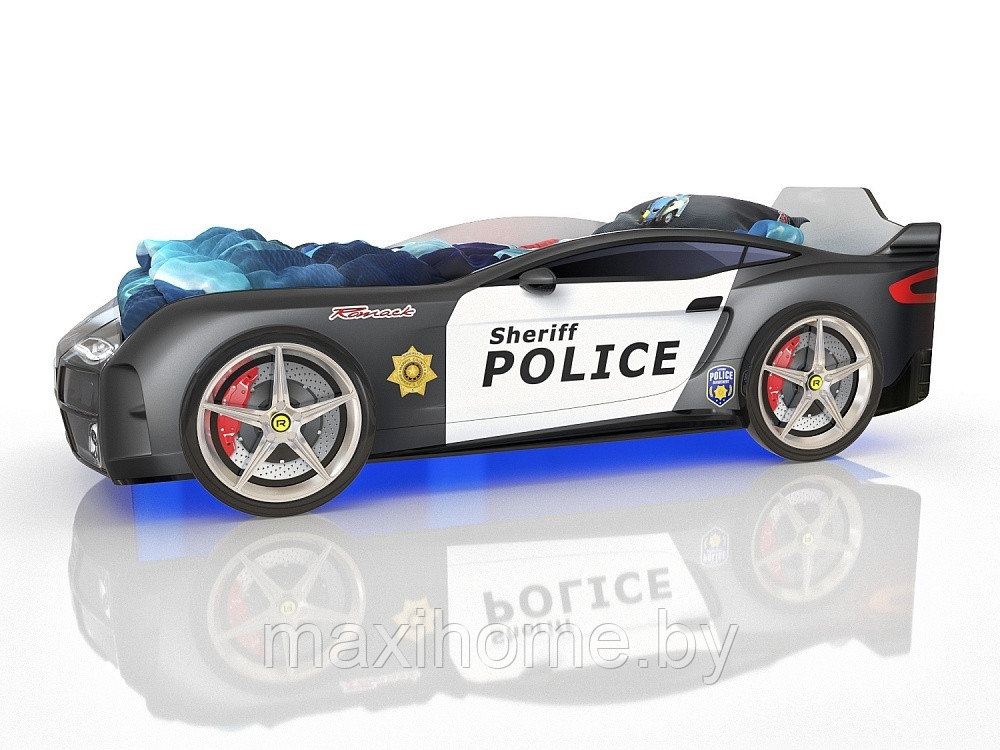 Кровать-машина Ferrari - полиция - фото 5 - id-p90423280