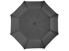 Зонт-трость Glendale 30, черный/серый, фото 2