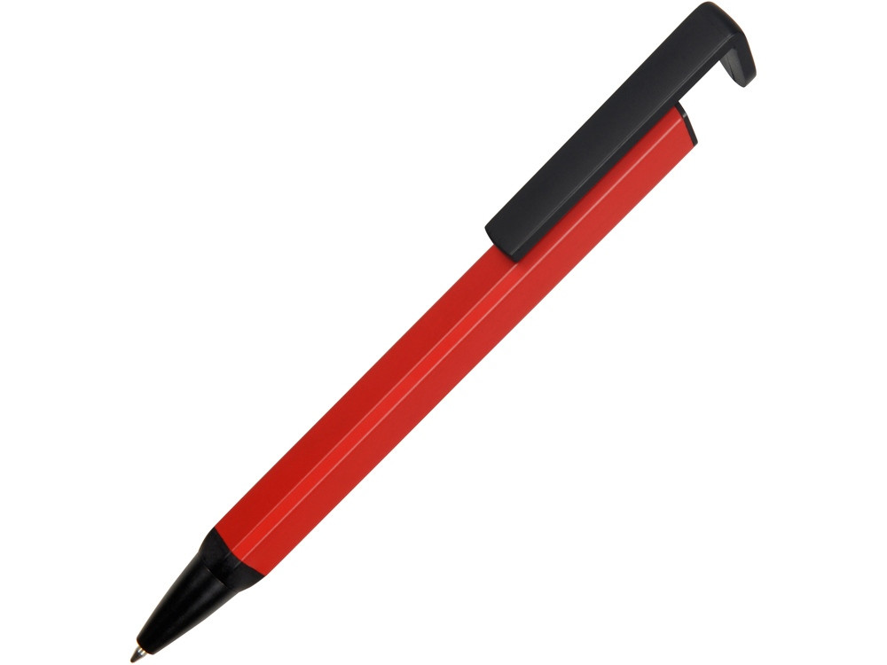 Подарочный набор Jacque с ручкой-подставкой и блокнотом А5, красный - фото 3 - id-p90431948