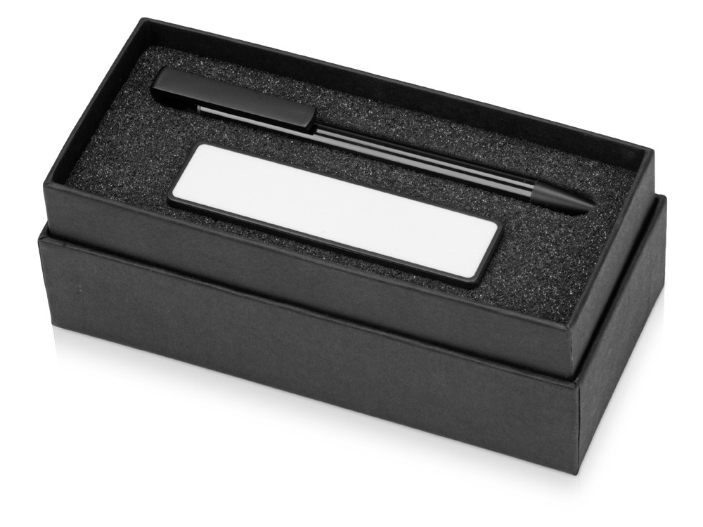 Подарочный набор Kepler с ручкой-подставкой и зарядным устройством, черный - фото 2 - id-p90431955