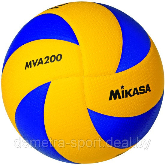 Волейбольный мяч Mikasa MVA200 DVV - фото 1 - id-p90442299