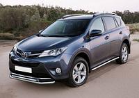 Защита Rival порогов d57 для Toyota Rav4 IV (CA40) рестайлинг 2015-2020