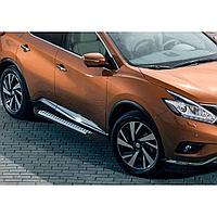 Пороги Bmw-Style кружки для Nissan Murano (2016-2018) № D180AL.4108.3